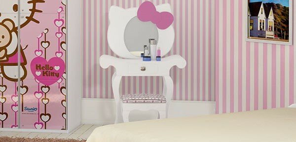 Mobili per cameretta bambine Hello Kitty
